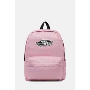 Ruksak Vans boja: ružičasta, veliki, s aplikacijom, VN000H4YEN71
