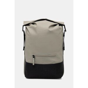 Ruksak Rains 14320 Trail Rolltop Backpack boja: zelena, veliki, bez uzorka, 14320