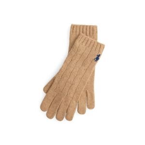 Vunene rukavice Polo Ralph Lauren boja: bež, 455981440