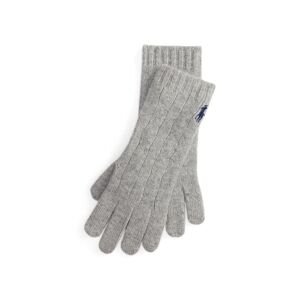 Vunene rukavice Polo Ralph Lauren boja: siva, 455981440