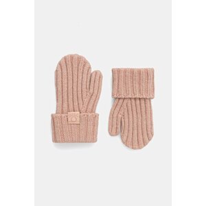Rukavice za bebe United Colors of Benetton boja: bež, 126WGG008