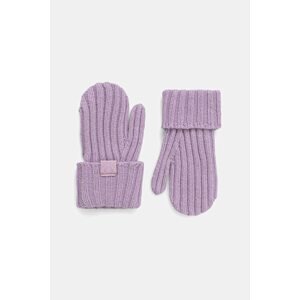Rukavice za bebe United Colors of Benetton boja: ljubičasta, 126WGG008