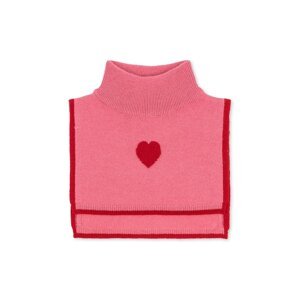 Dječji vuneni šal Konges Sløjd COLLETTE NECKWARMER boja: ružičasta, KS103461