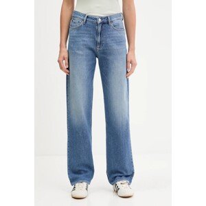 Traperice Tommy Jeans visoki struk, DW0DW21797
