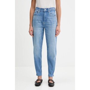 Traperice Tommy Jeans visoki struk, DW0DW21816