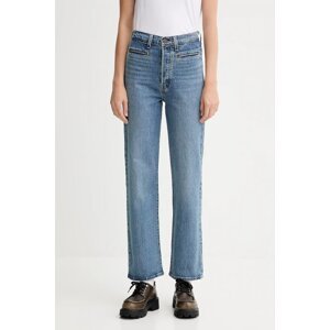 Traperice Levi's RIBCAGE FL WESTERN visoki struk, 001UT