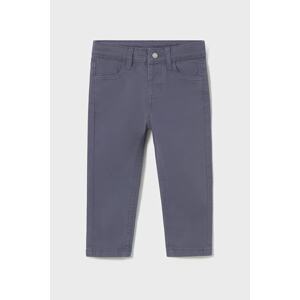 Hlače za bebe Mayoral slim fit basic bez uzorka, 563