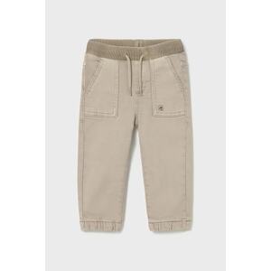 Hlače za bebe Mayoral jogger serża soft boja: bež, 2503