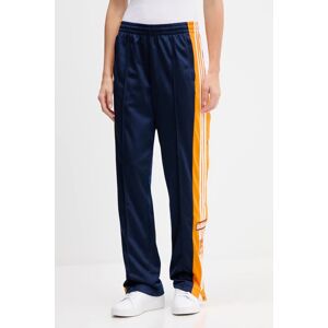 Donji dio trenirke adidas Originals Adibreak boja: tamno plava, s aplikacijom, JV8551