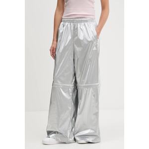Donji dio trenirke adidas Originals Ovzd Trackpants boja: srebrna, bez uzorka, KE9785