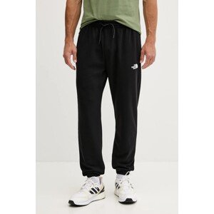 Donji dio trenirke The North Face Simple Dome boja: crna, s tiskom, NF0A8C41JK31