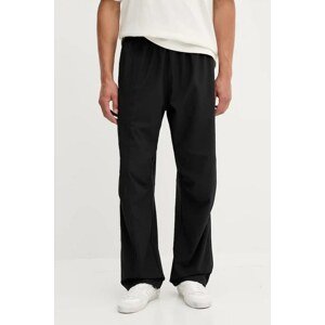 Donji dio trenirke adidas Originals Side Mesh boja: crna, bez uzorka, JV9930