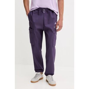 Hlače adidas x Mercedes boja: ljubičasta, JX8813