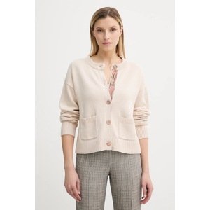 Vuneni kardigan PS Paul Smith boja: bež, W2R-585N-T31330