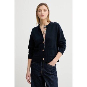 Vuneni kardigan PS Paul Smith boja: tamno plava, W2R-585N-T31330