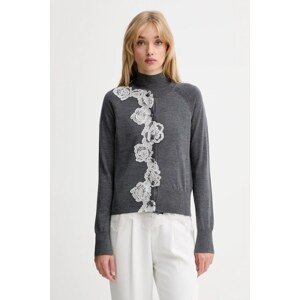 Dječji flis kombinezon Blugirl Blumarine boja: siva, lagane, RF5222.MA82O
