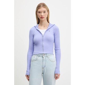 Kardigan Tommy Jeans lagane, DW0DW21673