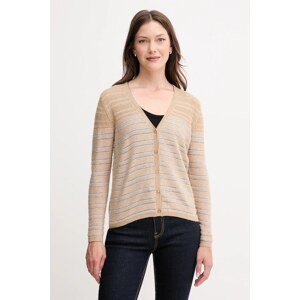 Kardigan Pepe Jeans boja: smeđa, lagane, PL7000034