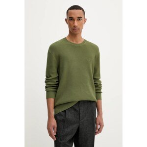 Pulover Calvin Klein za muškarce, boja: zelena, lagane, LV04LB327G