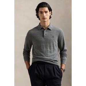 Pulover Polo Ralph Lauren za muškarce, boja: siva, 710941104