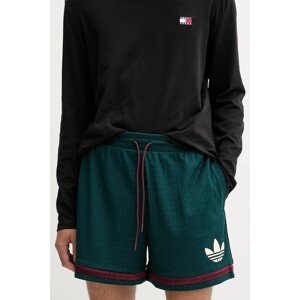 Kratke hlače adidas Originals Warp Knit Short boja: zelena, JN1174