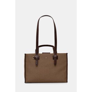 Torba Weekend Max Mara GIANNA boja: smeđa, 2525516044600