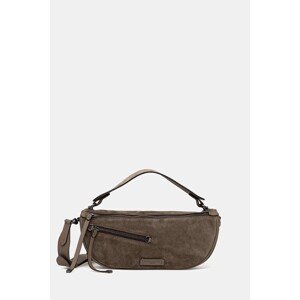 Torba od brušene kože Gianni Chiarini CINDY boja: smeđa, BS.11700.CM