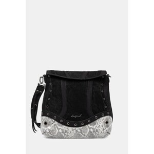 Torba Desigual SNAKE PATCH JERSEY 2 boja: crna, 25WAKP11