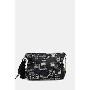 Torba Desigual NEWSPAPER ARICA boja: crna, 25WAXA20