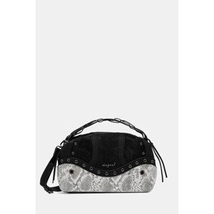 Torba Desigual SNAKE PATCH BERGAMO boja: crna, 25WAXP29