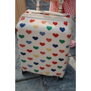 Kofer Konges Sløjd TRAVEL SUITCASE boja: bež, KS103550