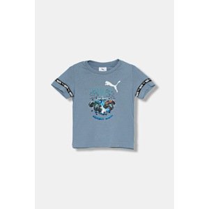 Dječja pamučna majica kratkih rukava Puma PUMA X HOT WHEELS Graphic Tee s tiskom, 632395