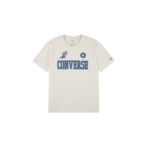 Dječja majica kratkih rukava Converse boja: bež, s tiskom, 9CH470
