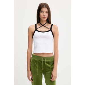 Top Juicy Couture boja: bijela, JCWCT225302
