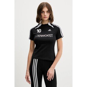 Majica kratkih rukava adidas Originals Tight Tee za žene, boja: crna, KE9812