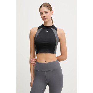 Top za trening Under Armour boja: crna, s poludolčevitom, 6003985