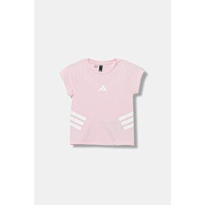Dječja majica kratkih rukava adidas boja: ružičasta, JM0858