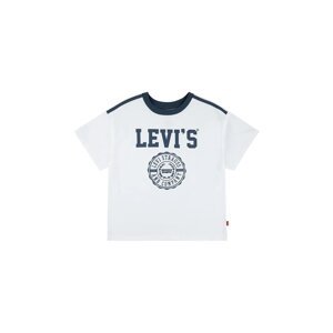 Dječja majica kratkih rukava Levi's SPORTY OVERSIZED TEE boja: bijela, 3EN779