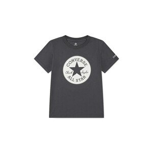 Dječja majica kratkih rukava Converse boja: siva, 4CH405
