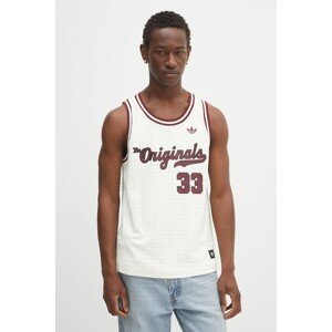 Majica bez rukava adidas Originals OG Jersey boja: bež, JM9953