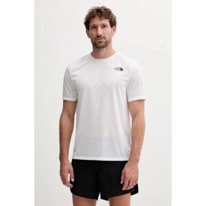 Majica kratkih rukava za trening The North Face Multiple Placement boja: bijela, s tiskom, NF0A8E1BFN41