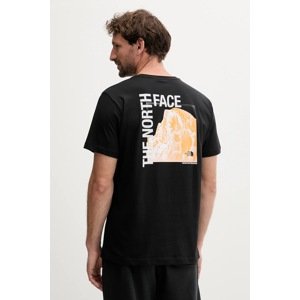 Pamučna majica The North Face boja: crna, s tiskom, NF0A8EE9JK31