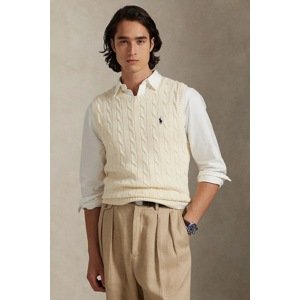 Majica bez rukava Polo Ralph Lauren boja: bež, 710979113