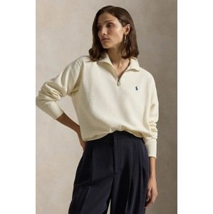 Dukserica Polo Ralph Lauren za žene, boja: bež, bez uzorka, 211851659