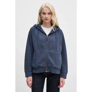 Dukserica Pepe Jeans FELICITY ZIPPER za žene, s kapuljačom, bez uzorka, PL581463