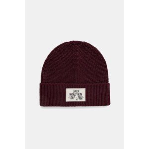 Kapa Jack Wolfskin boja: žuta, od debelog pletiva, A61610