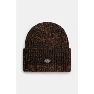 Kapa Dickies Lewistown Beanie boja: smeđa, od debelog pletiva, DK0A4Z3J