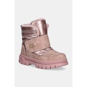 Dječje zimske čizme Tommy Hilfiger boja: ružičasta, T1A5-33607