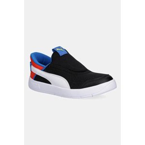 Dječje tenisice Puma Courtflex v3 SLIPTECH PS boja: crna, 399734