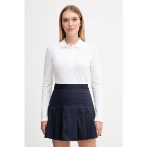 Majica dugih rukava Lacoste za žene, boja: crna, PF5464